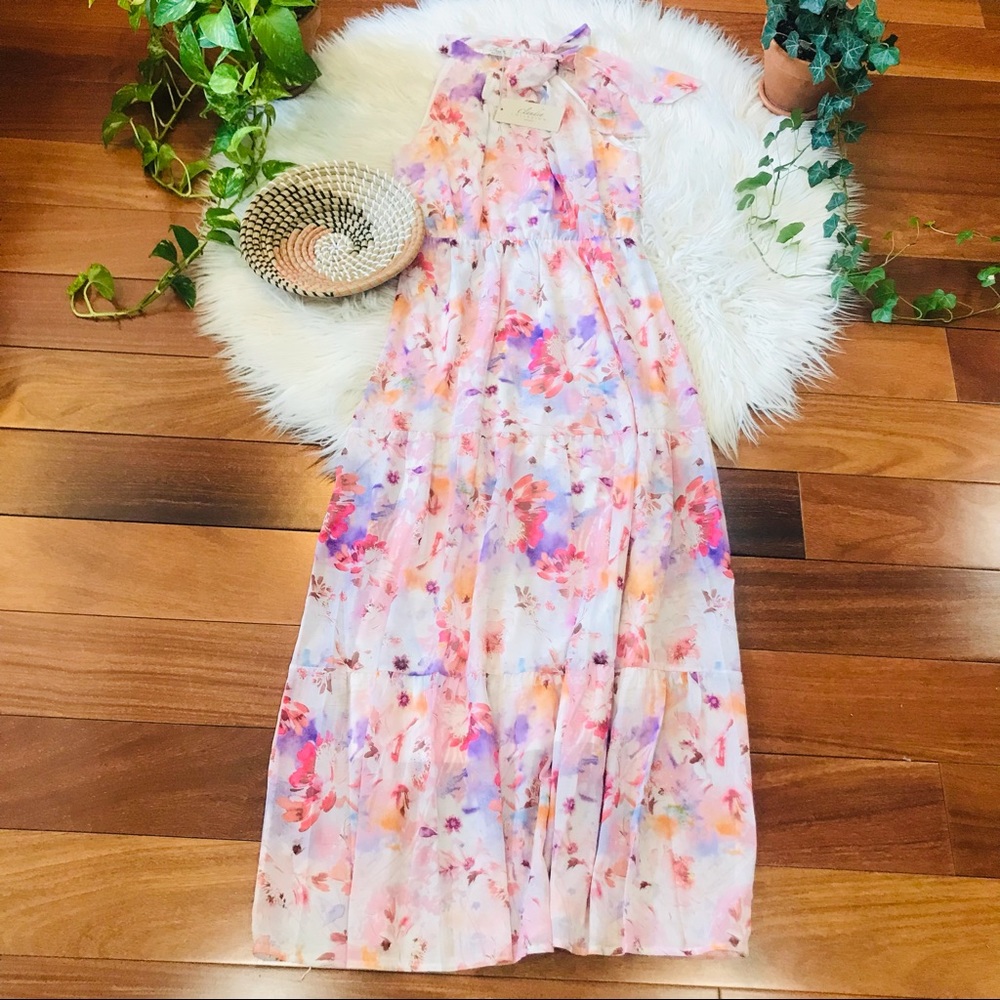 New🌿Made In Italy Falter Maxi Dress - Picture 11 of 13